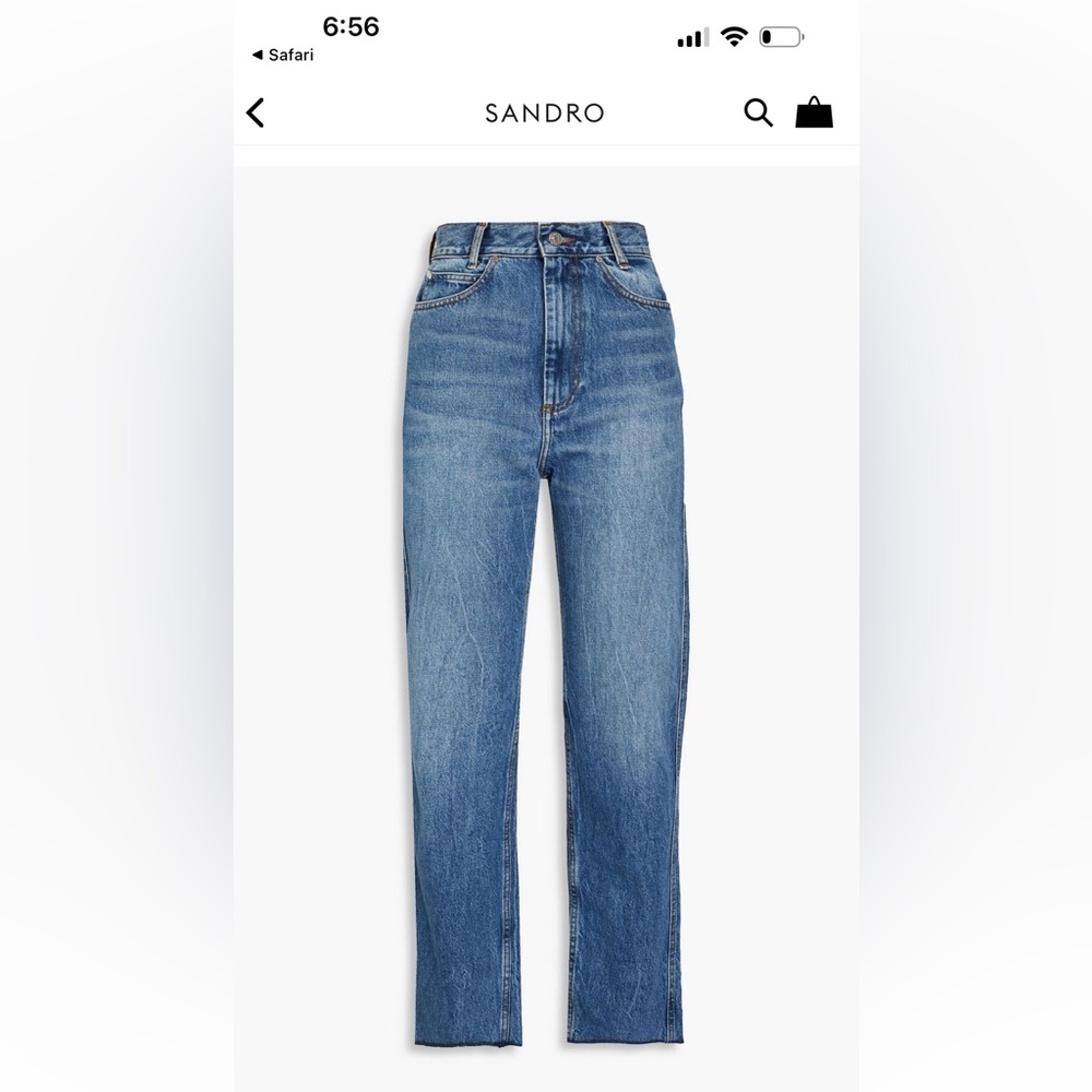Sandro Blue Women's Jeans